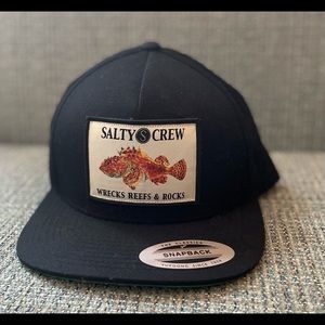 Salty Crew “Wrecks Reefs And Rocks” SnapBack Hat